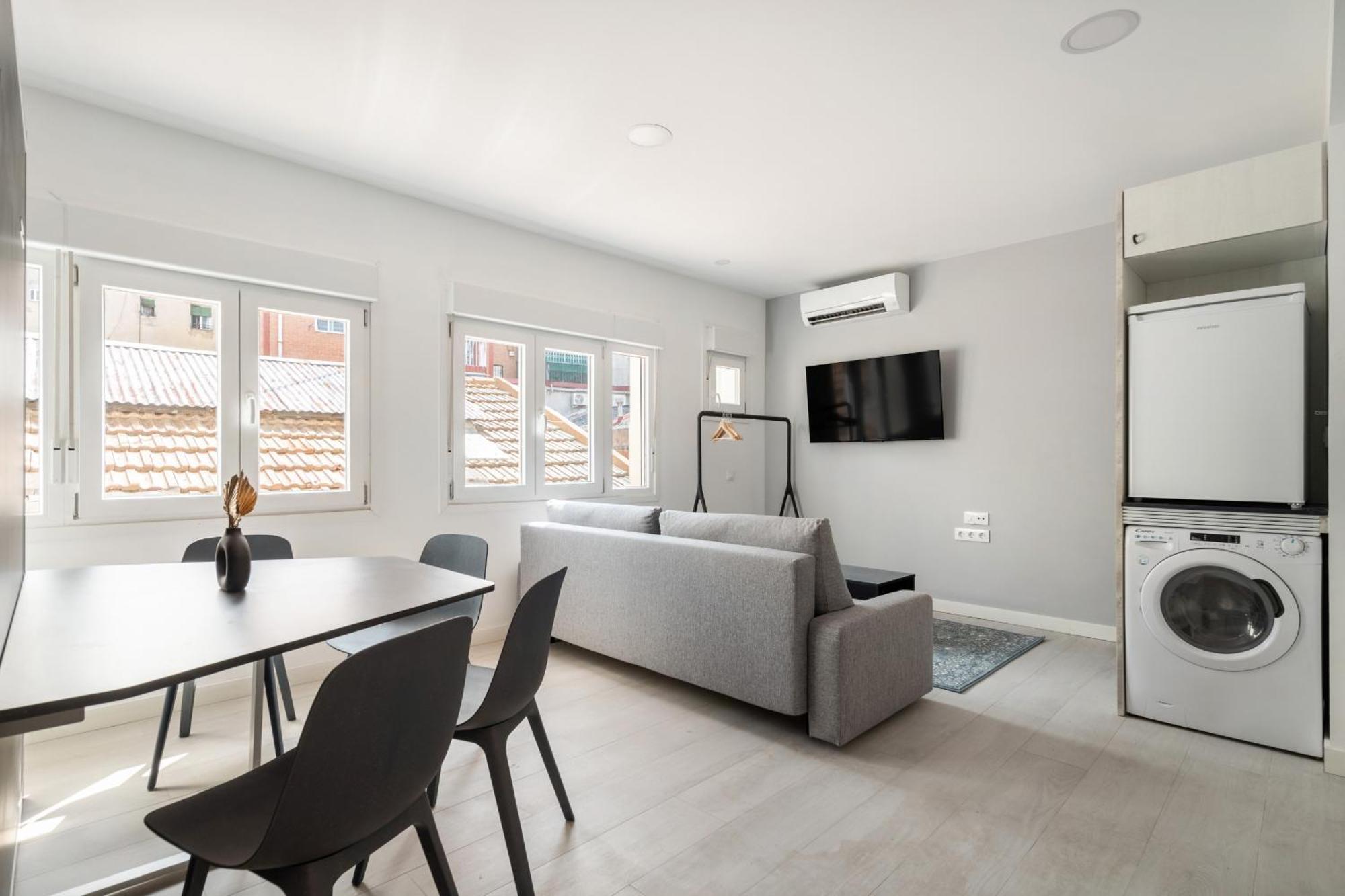 Madriver Apartamentos Reformados Con Parking Gratuito Exterior foto